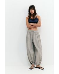 Pull&Bear - Check Sarouel Trousers - Lyst
