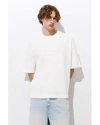 Pull&Bear - Kurzarm-Sweatshirt Mit Grafik - Lyst