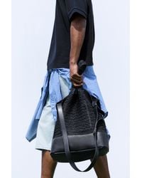 Pull&Bear - Borsa Shopper Intrecciata - Lyst