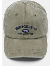 Pull&Bear - Cap Mit Boston-Stickerei - Lyst