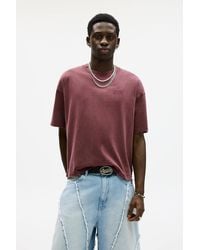 Pull&Bear - T-Shirt Stwd Im Washed-Look - Lyst