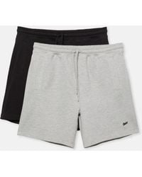 Pull&Bear - 2-Pack Of Stwd Bermuda Short Sweatpants - Lyst