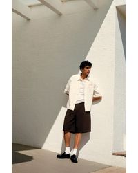 Pull&Bear - Smart Bermuda Shorts With Pleats - Lyst