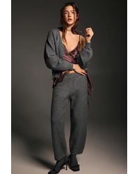 Pull&Bear - Pantalon Barrel En Maille - Lyst