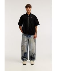Pull&Bear - Stwd Graffiti Skater Jeans - Lyst
