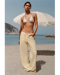 Pull&Bear - Straight Jeans With Drawstring - Lyst