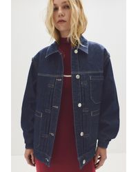 Pull&Bear - Trucker-Jeansjacke - Lyst