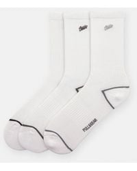 Pull&Bear - Pack Of 3 Pairs Of Sports Socks - Lyst