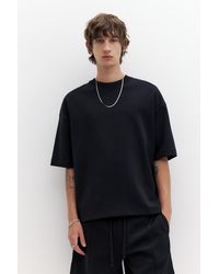 Pull&Bear - Interlock Short Sleeve Sweatshirt - Lyst