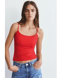 Pull&Bear - Adjustable Polyamide Strappy Top - Lyst