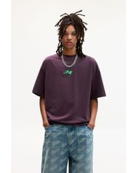 Pull&Bear - Shirt Mit Stwd Stickerei - Lyst