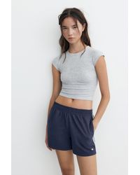 Pull&Bear - Sports Shorts With Side Stripes - Lyst