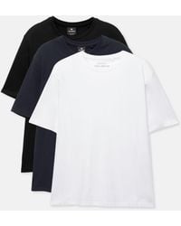 Pull&Bear - Lot 3 T-Shirts Manches Courtes - Lyst