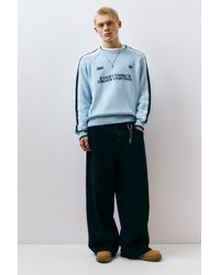 Pull&Bear - Stwd Pullover Mit Streifen Und Stickerei - Lyst
