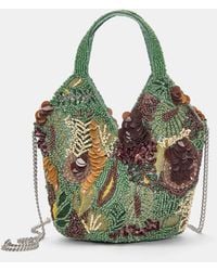 Pull&Bear - Handtasche Mit Perlen - Lyst
