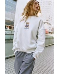 Pull&Bear - Bear Round Neck Sweatshirt - Lyst