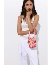 Pull&Bear - Beaded Shoulder Bag - Lyst