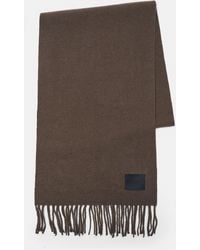 Pull&Bear - Basic Sjaal Met Kwastjes - Lyst