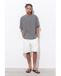 Pull&Bear - Ripstop Cargo Bermuda Shorts - Lyst