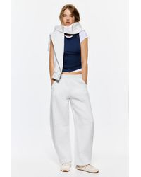 Pull&Bear - Barrel-Leg Joggers - Lyst