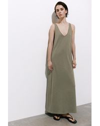 Pull&Bear - Strappy Midi Dress - Lyst