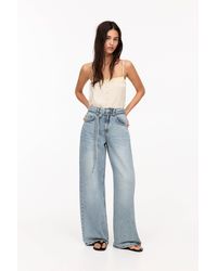 Pull&Bear - Jeans Baggy Gürtel - Lyst