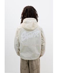 Pull&Bear - Stwd Hooded Raincoat - Lyst