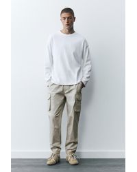 Pull&Bear - Cargo Joggingbroek - Lyst