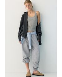 Pull&Bear - Leather Clogs - Lyst