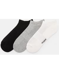 Pull&Bear - 3-Pack Lage Sokken - Lyst