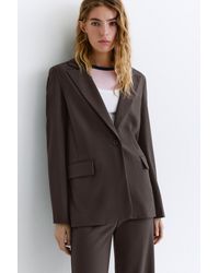 Pull&Bear - Basic Blazer - Lyst
