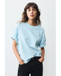 Pull&Bear - Oversize Short Sleeve T-Shirt - Lyst