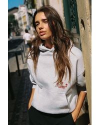 Pull&Bear - Star Graphic Hoodie - Lyst