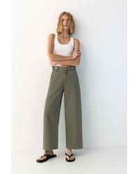 Pull&Bear - Balloon Fit Jeans With Adjustable Waist - Lyst