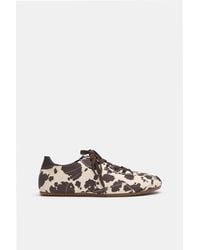 Pull&Bear - Nylon-Sneaker Mit Animalprint - Lyst
