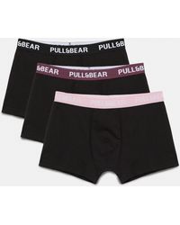 Pull&Bear - Pack 3 Boxer - Lyst