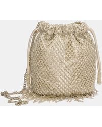 Pull&Bear - Beuteltasche Mit Perlen - Lyst