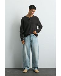 Pull&Bear - Balloon-Fit Baggy Jeans - Lyst