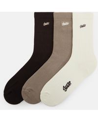 Pull&Bear - 3-Pack Stwd Sokken - Lyst