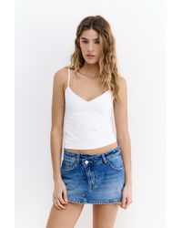 Pull&Bear - Fine-Strap Top - Lyst