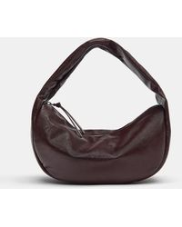 Pull&Bear - Schultertasche Mit Craquelé-Effekt - Lyst