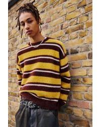 Pull&Bear - Striped Knit Jumper - Lyst