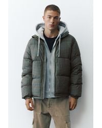 Pull&Bear - High Neck Puffer Jacket - Lyst