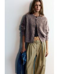 Pull&Bear - Soft Knit Cardigan - Lyst
