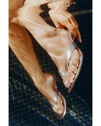 Pull&Bear - Metallic Heeled Sandals - Lyst