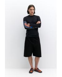 Pull&Bear - Pleasures X Stwd Bermuda Sweat Shorts - Lyst