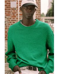 Pull&Bear - Pull Col Rond - Lyst