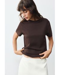 Pull&Bear - Short Sleeve T-Shirt 100% Cotton - Lyst