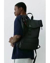 Pull&Bear - Rucksack Mit Gummierter Klappe - Lyst