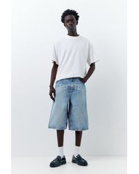 Pull&Bear - Stwd Super Baggy Jorts - Lyst